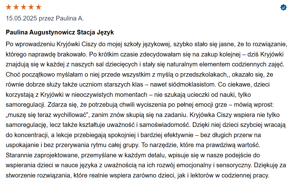 Kryjówka Ciszy Ewelina Posadowska opinie