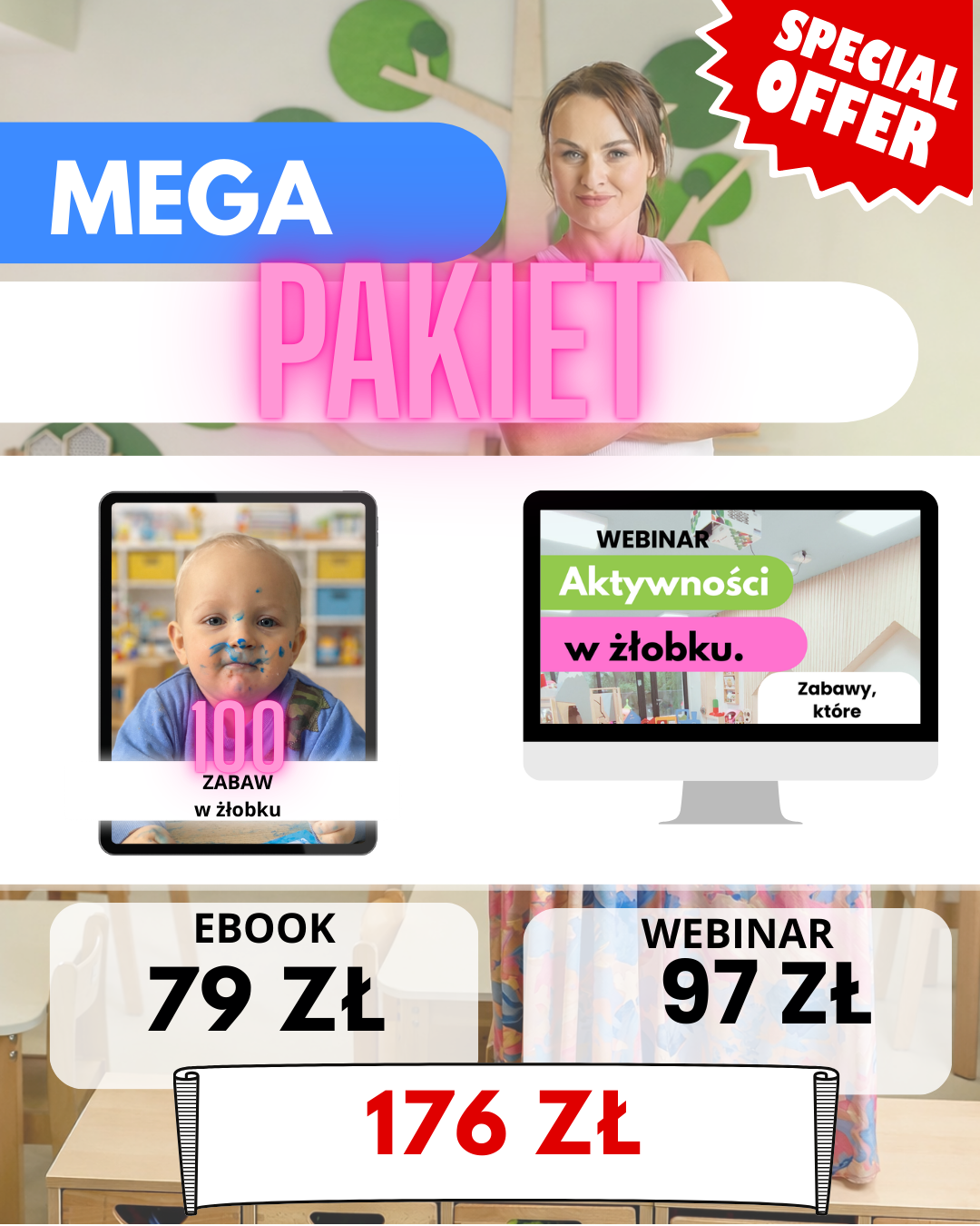 Aktywność w żłobku – PAKIET